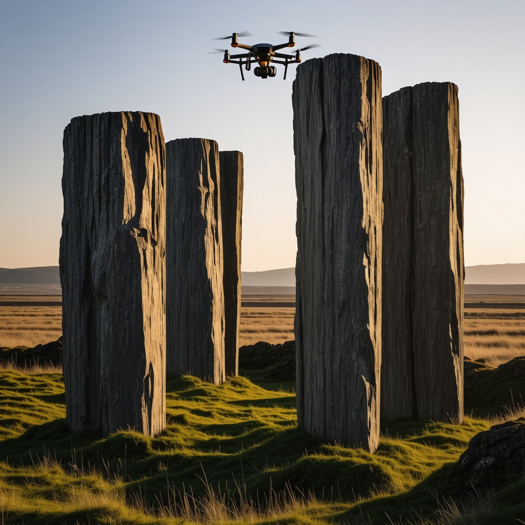 Dron koji snima 3D mapu zemljanih stubova u Đavoljoj Varoši