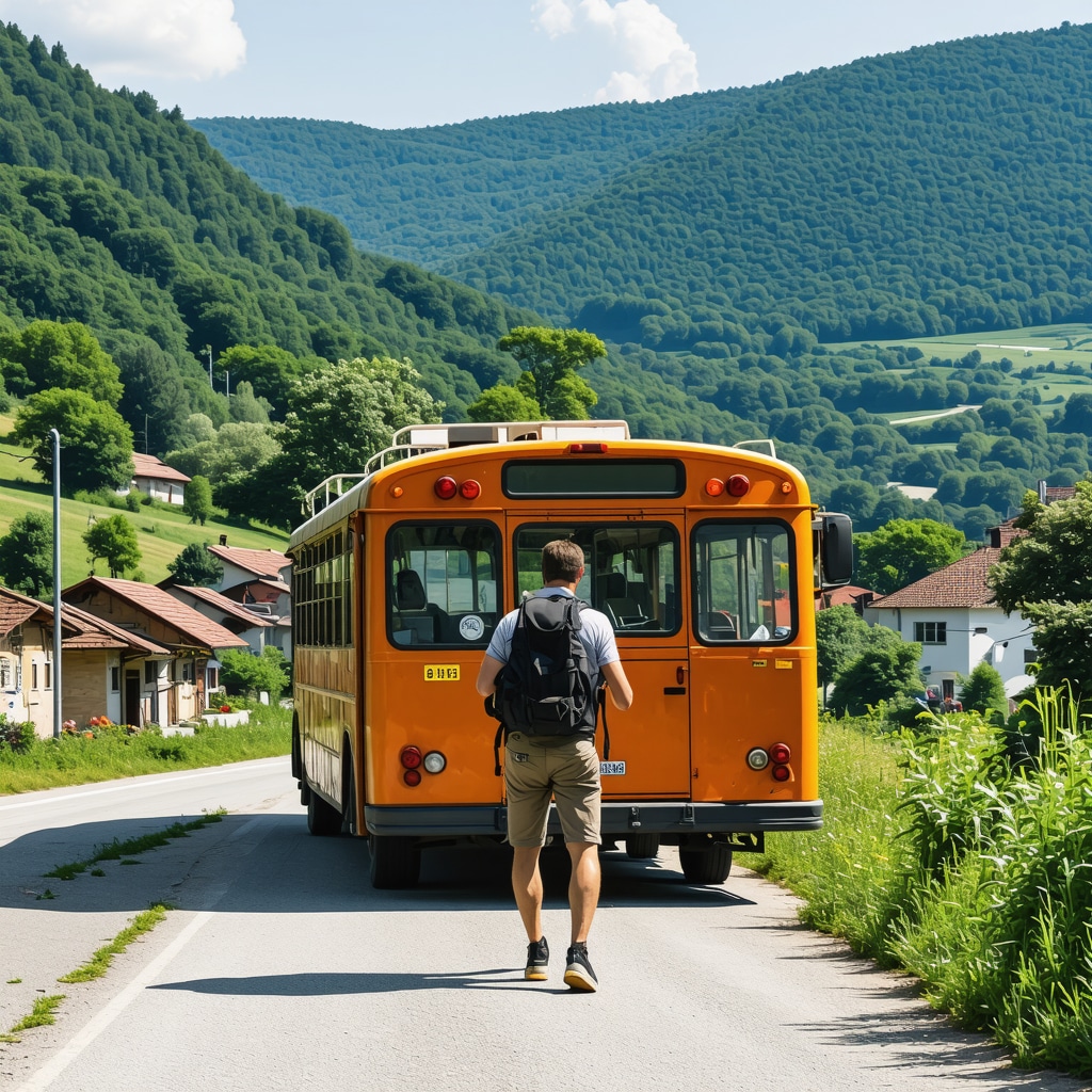 Kako koristiti javni prevoz za istraživanje ruralnog Balkana?