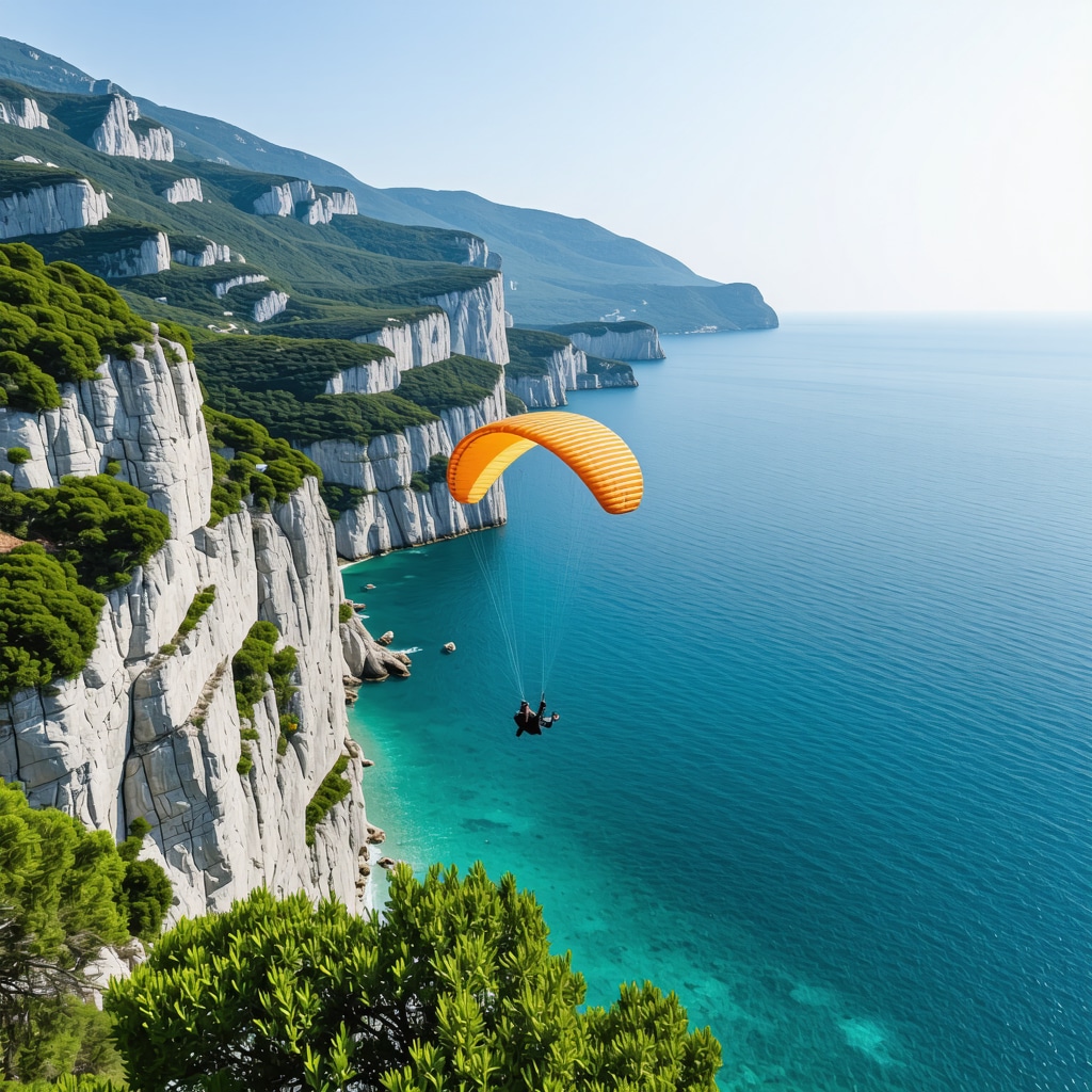 Paraglajding iznad Budve: Najbolja mesta za poletanje 2024