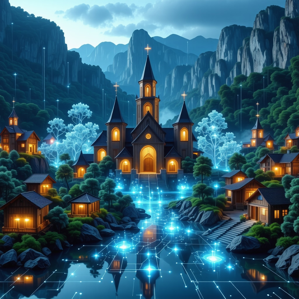 Digital blockchain visualization protecting Foča's cultural heritage artifacts