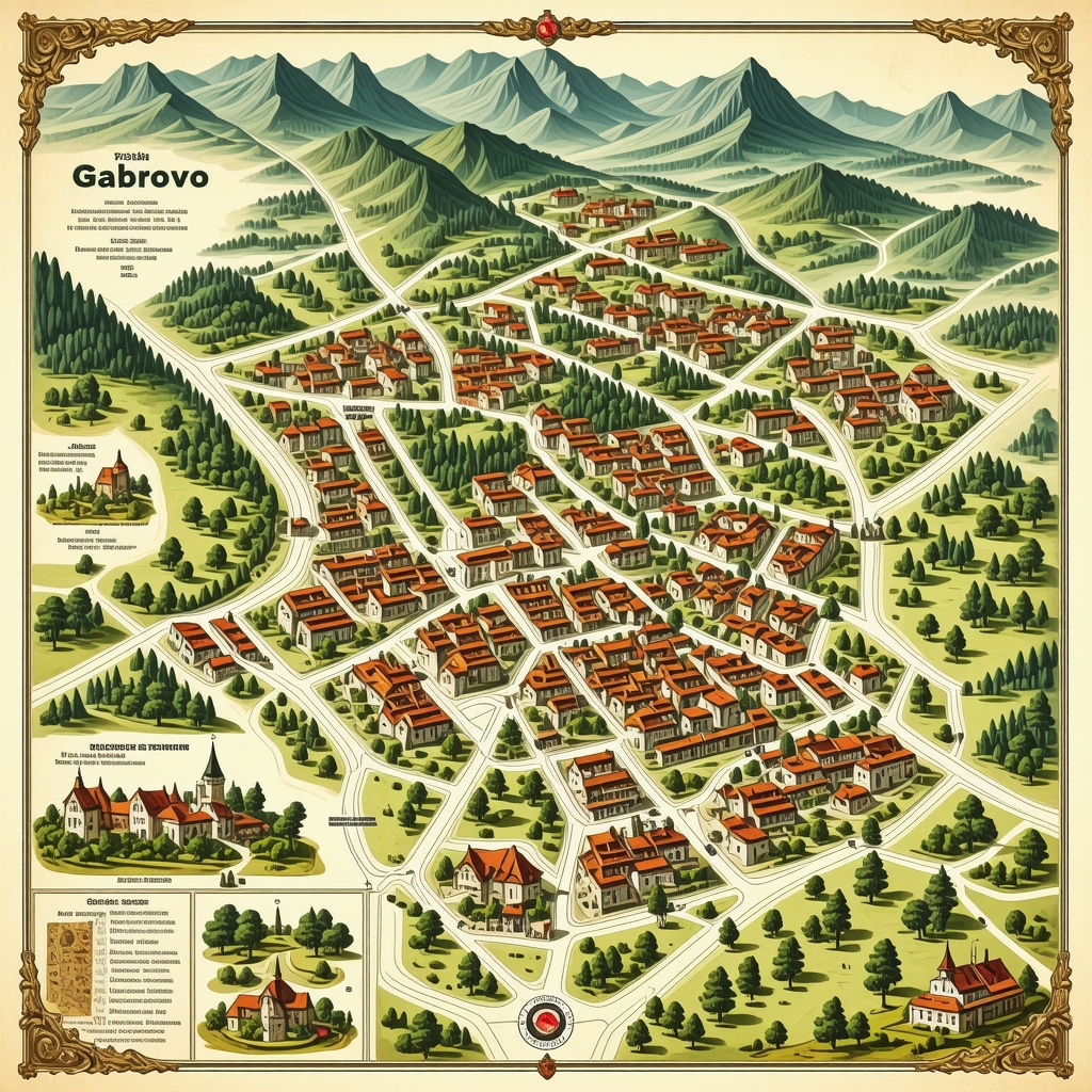 Interaktivna digitalna mapa sa kulturnim znamenitostima i zanatskim radionicama u Gabrovu