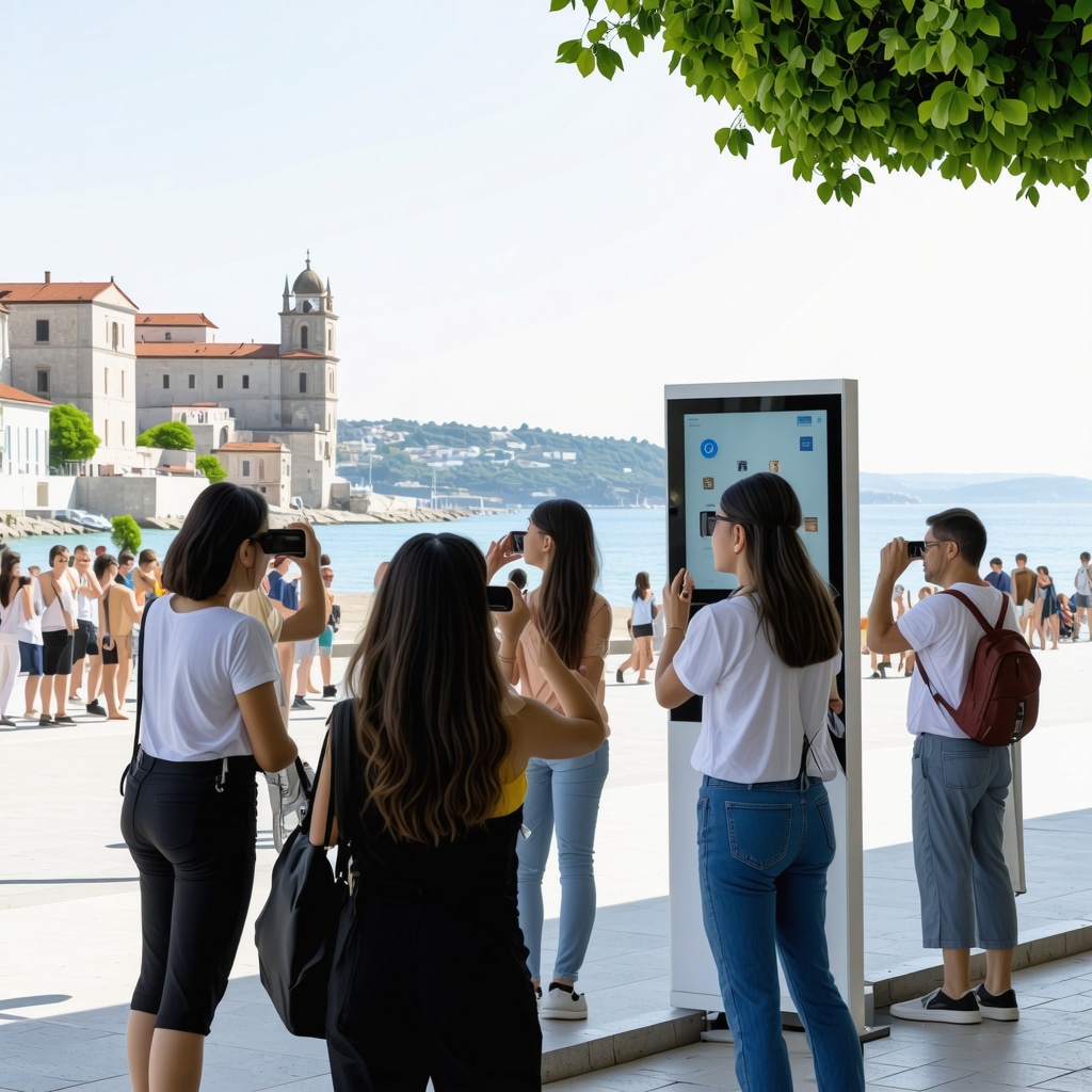 Turisti koriste digitalne vodiče i AR tehnologiju u Kopru na obali