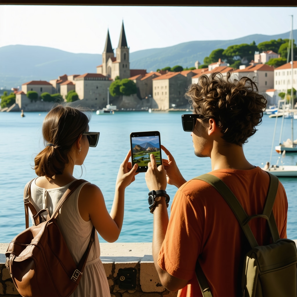 Turisti u Kopru koriste digitalne vodiče sa proširenom stvarnošću pored istorijskih znamenitosti i prirodnih pejzaža