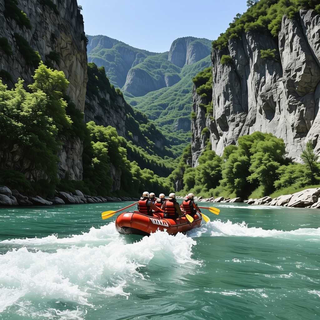 Rugova Kanjon Rafting Vodič 2024: Sigurna Avantura u Prirodi