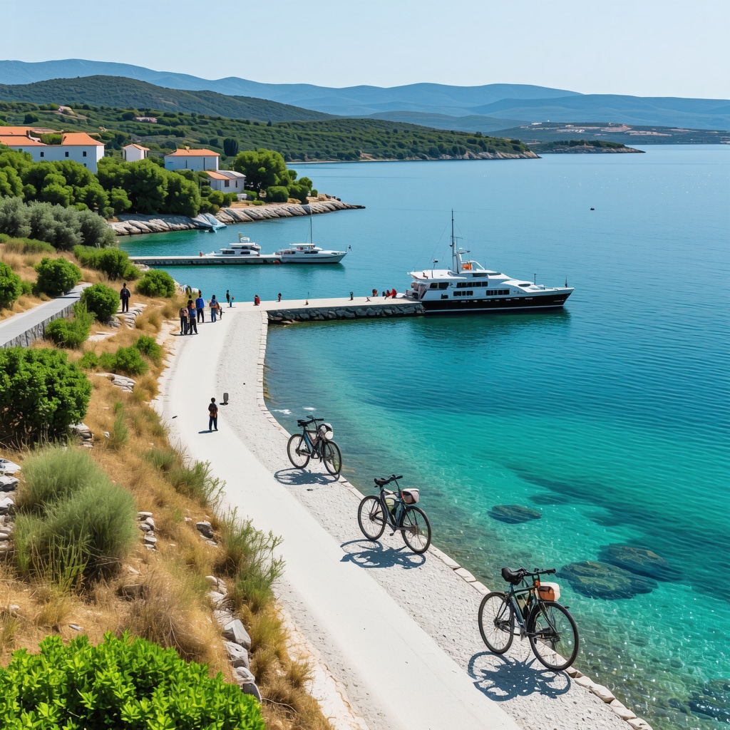 Digital tools and green infrastructure promoting sustainable tourism in Biograd na Moru