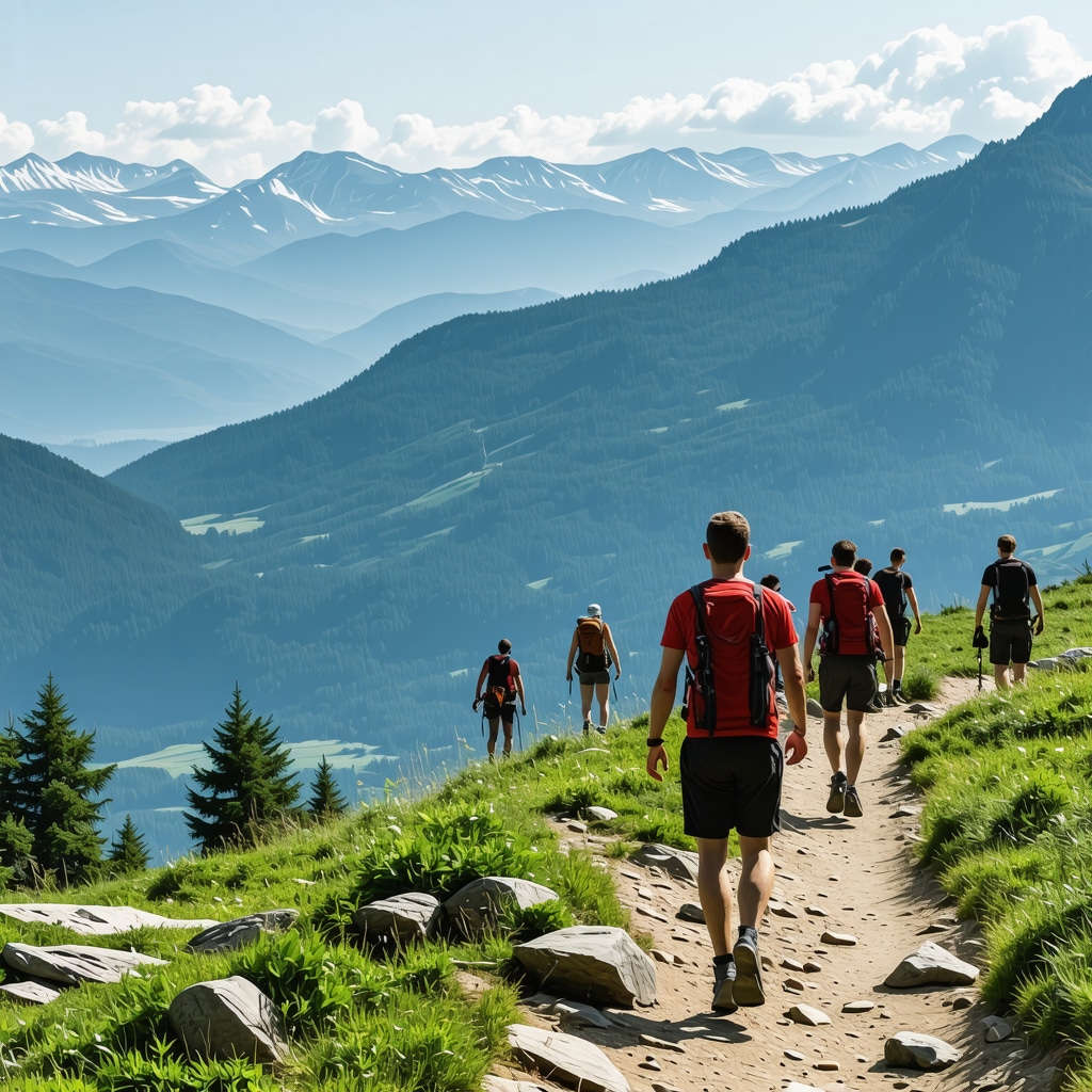 Planinari i sportisti na balkanskim planinama i obalama