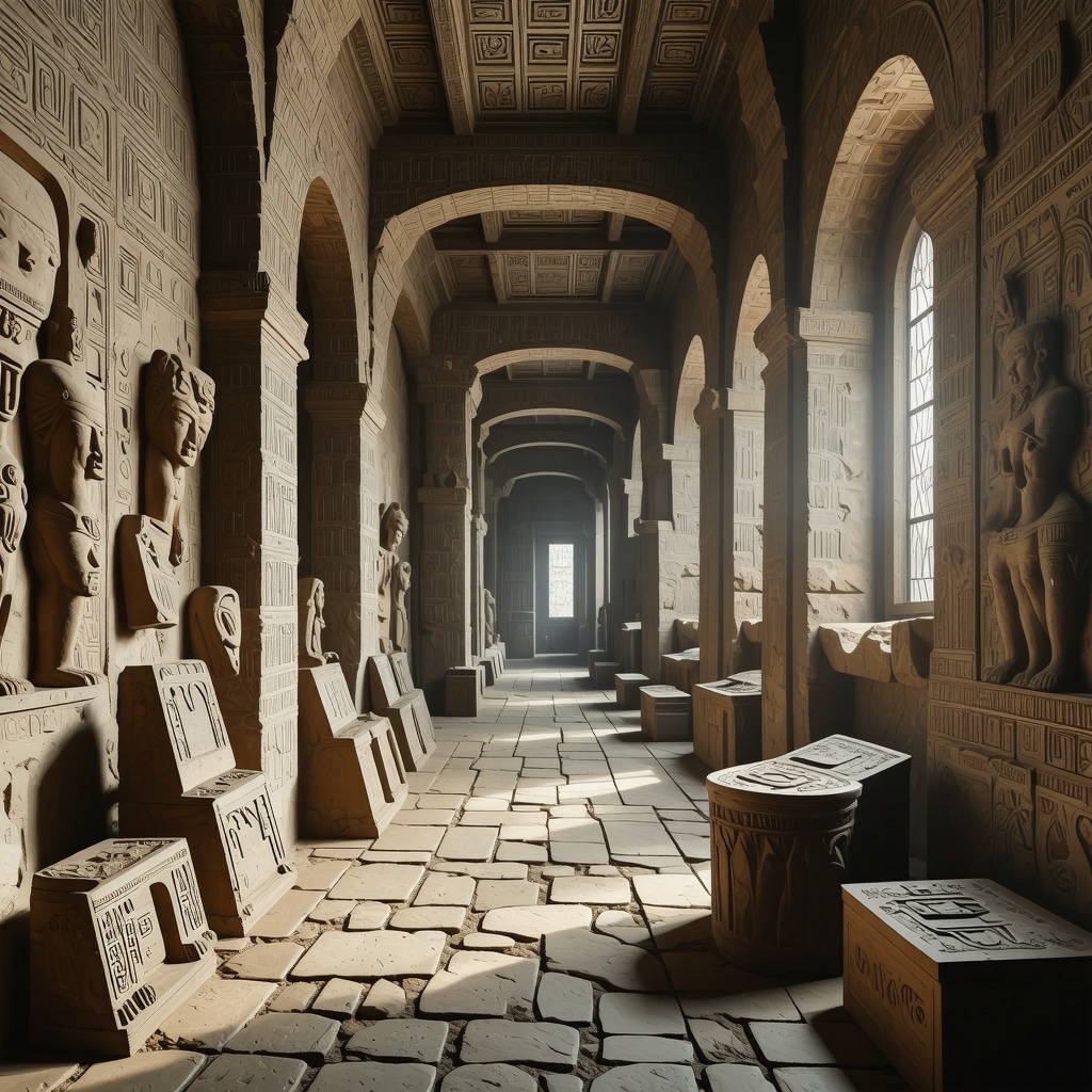 A high-tech digital reconstruction of Peć's manastirs and cultural artifacts, illustrating modern heritage preservation techniques.