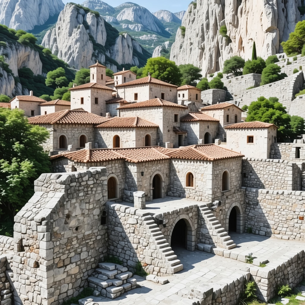 High-tech digital tools and traditional architecture in Blagaj for cultural heritage preservation