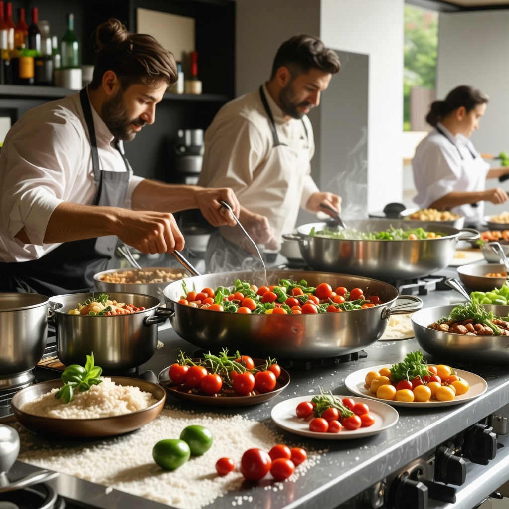 Traditional Bosnian culinary techniques with modern cooking technology and local Stolac ingredients