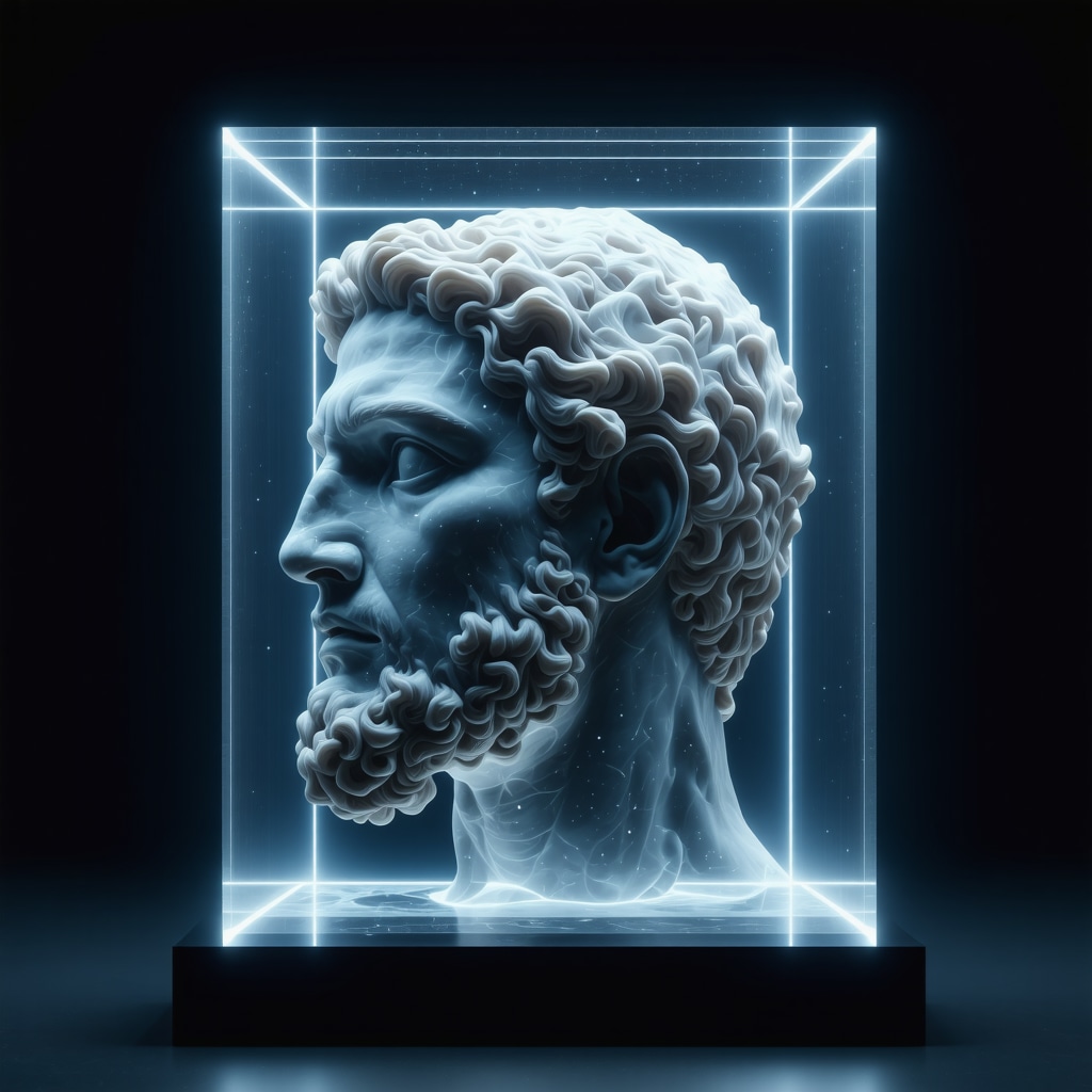 Holographic projection of ancient Greek artifacts with AI analysis