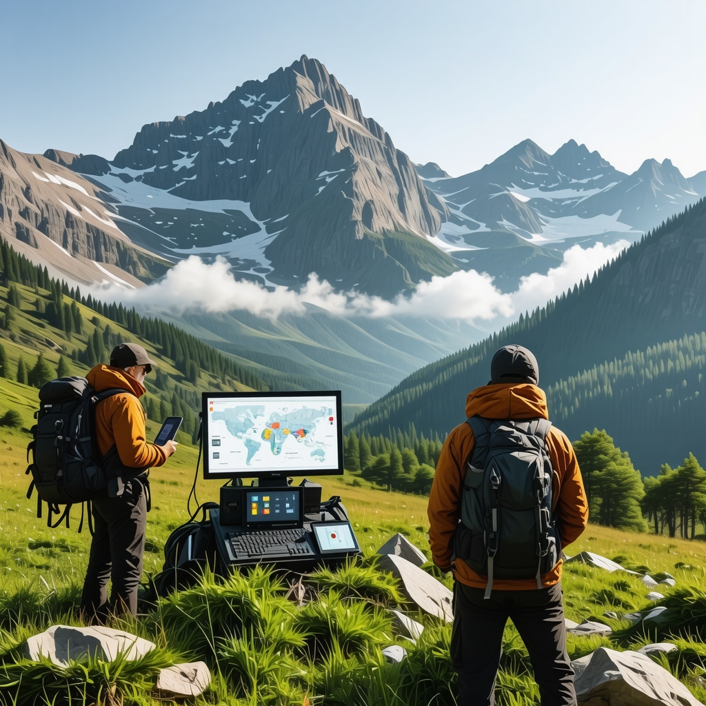 Advanced GIS and biometric sensor station monitoring ecological parameters in Durmitor National Park