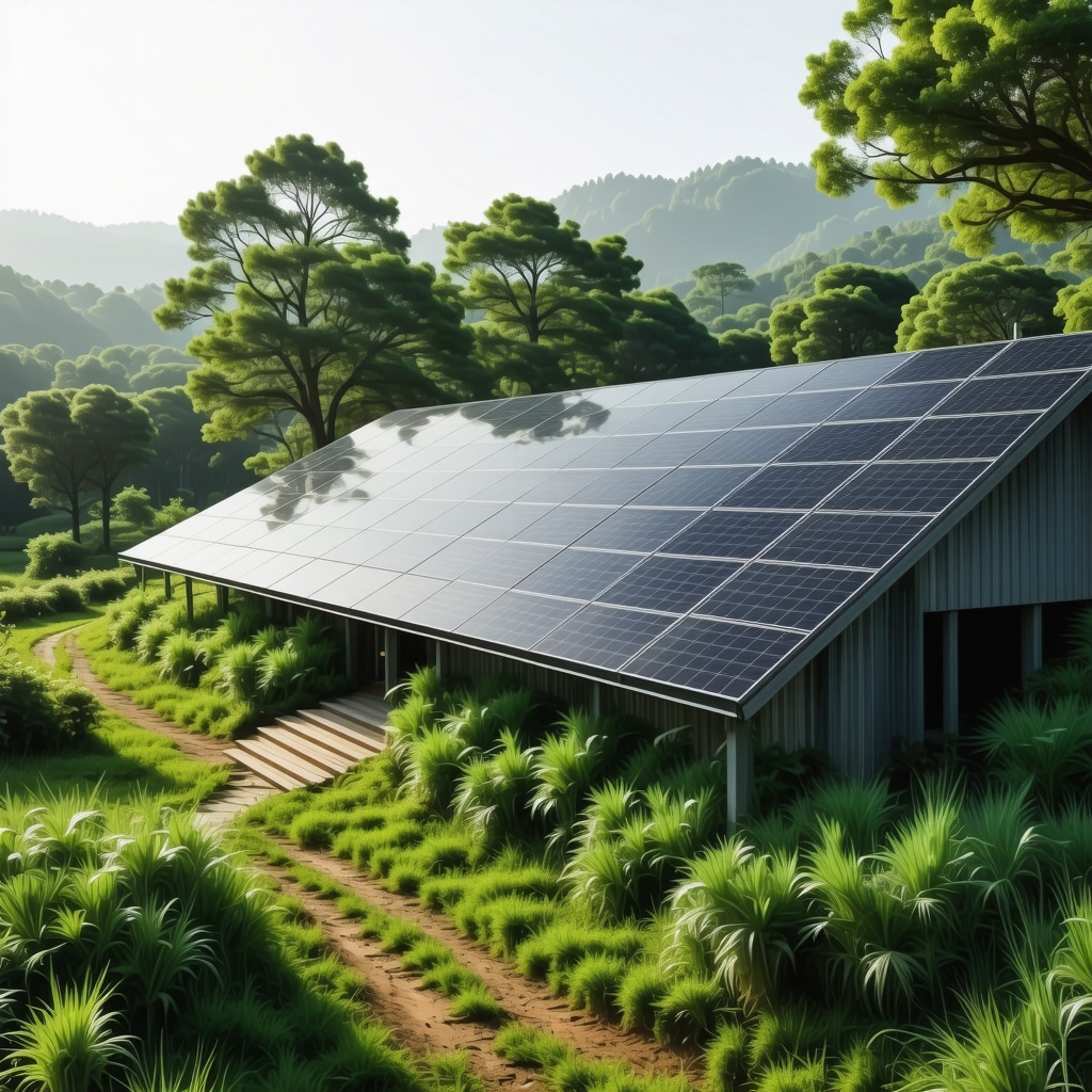 Pametna ekološka infrastruktura u prirodi, solarni paneli i digitalni vodiči