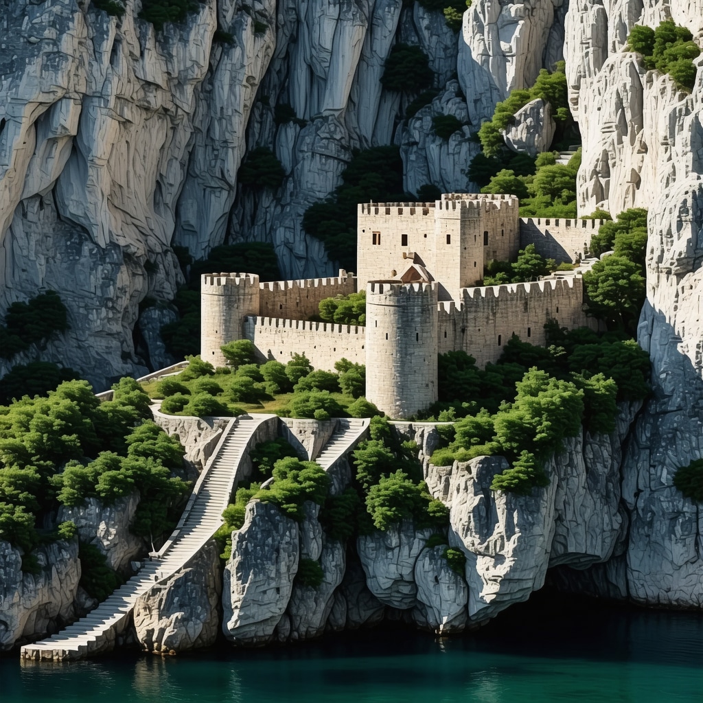 Modern LIDAR scanning fortresses in Blagaj for archaeological research