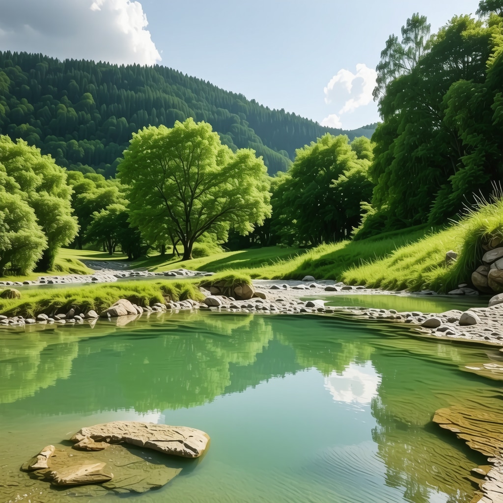 Panoramic view of Sokobanja's lush landscape and thermal springs