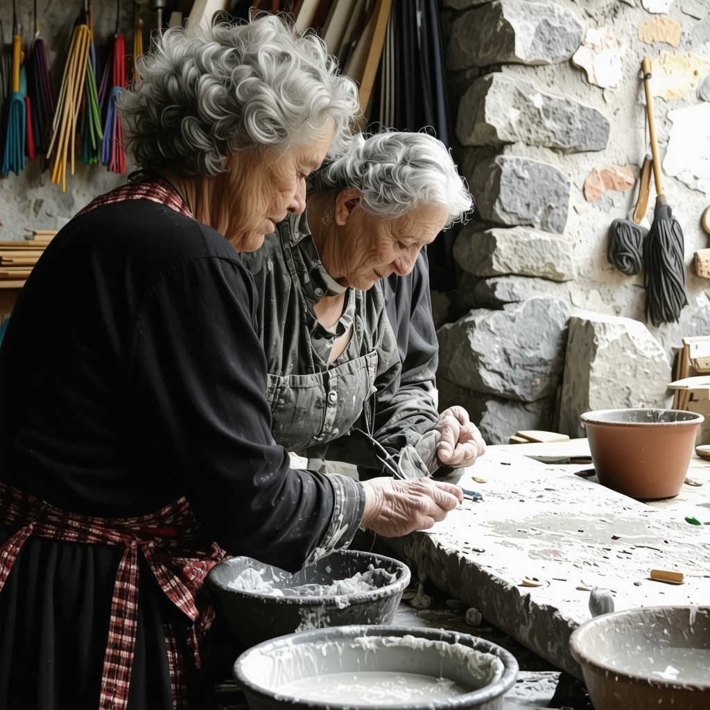 Radionica za pravljenje keramike u starom selu u Trebinju