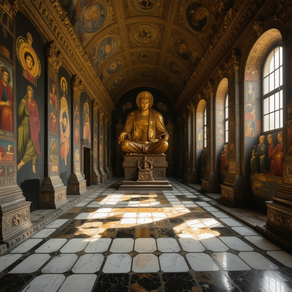 Digital visualization of Gračanica's icons and frescoes for virtual tourism