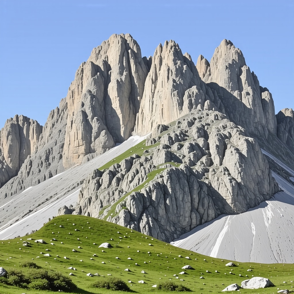 Prekrasni vrhovi Durmitor planine u osvit dana