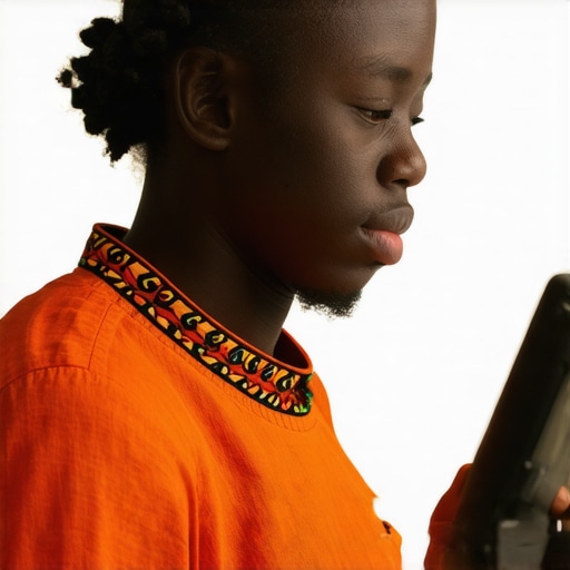 A person using digital tools to document traditional cultural practices, symbolizing modern approaches to heritage preservation