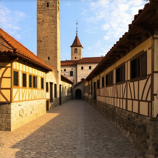 Virtual reality tour of medieval Celje castle with advanced digital tools