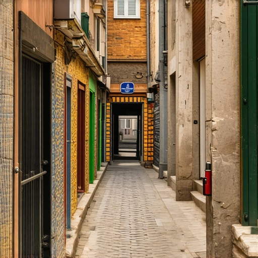 Colorful hidden alleys and markets in Istanbul showcasing traditional architecture and vibrant life.
