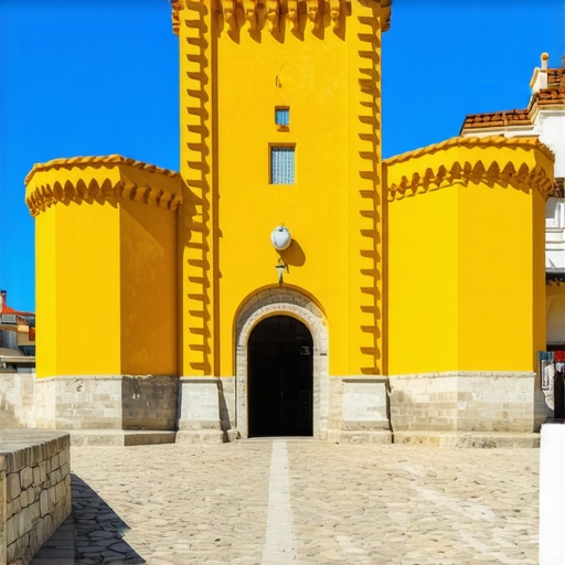Fortress and museum in Arad, Romania, daytime