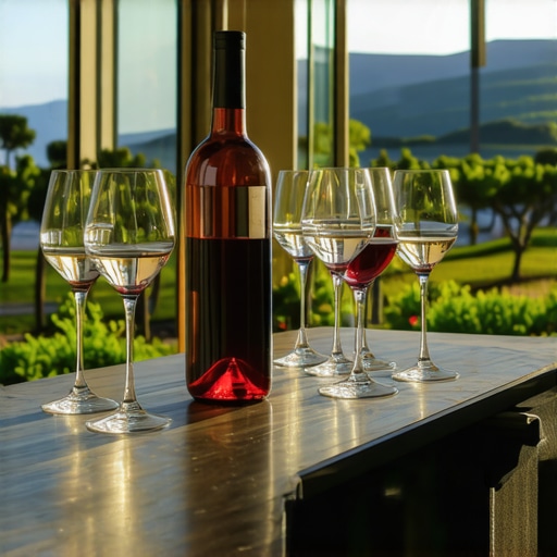 Wine tasting at Korčula vineyard with scenic landscape