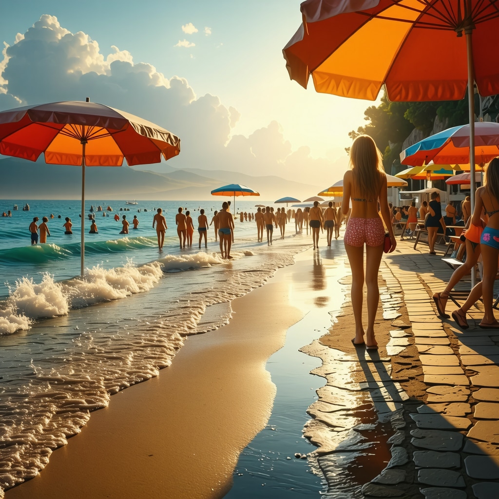 Ksamil: Svetlosne šetnje, Šarene plaže i letnje štiklice