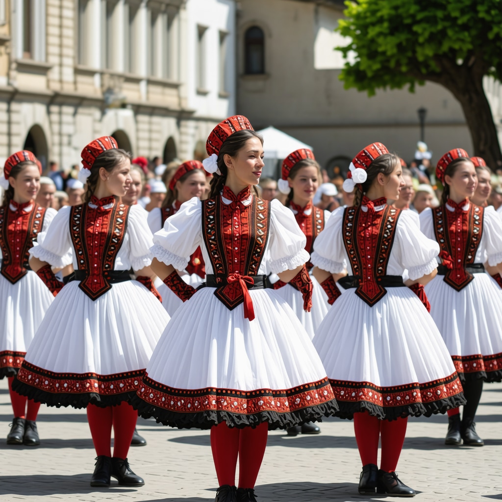 Ljudi u tradicionalnim nošnjama na festivalu u Sremskim Karlovcima