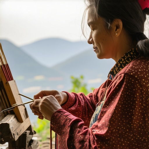 Lokalni umetnici stvaraju tradicionalne rukotvorine u Sinaiji pod planinskim nebom