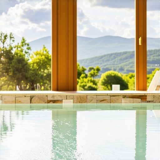 Relaxing spa center in Sokobanja surrounded by nature.