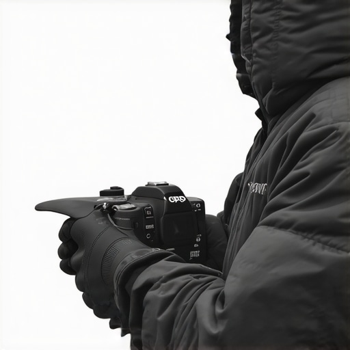 Detaljan prikaz opreme za planinarenje i istraživanje prirode, uključujući GPS uređaj, fotoaparat i dodatke za održavanje.