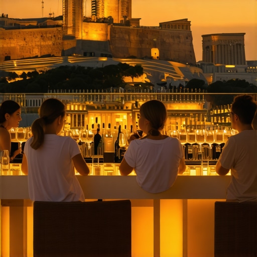 Atina: Najbolji krovni barovi sa pogledom na Akropolj
