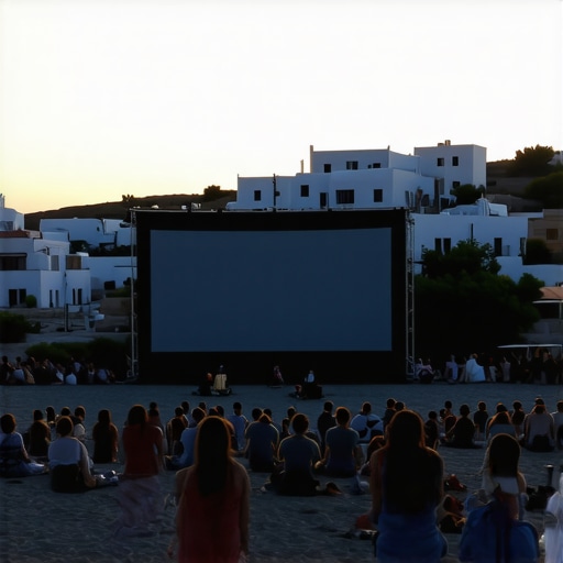 Mikonos 2026: Gde gledati filmove na otvorenom