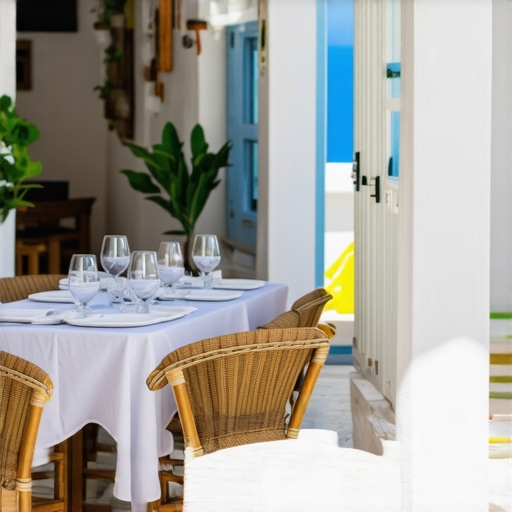 Mikonos 2026: Restorani u unutrašnjosti sa nižim cenama