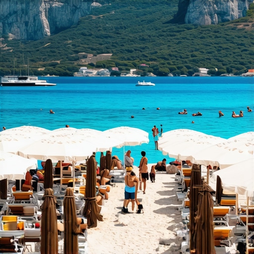 Omiš 2026: Cene ležaljki i suncobrana na gradskoj plaži