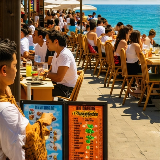 Zlatni Pjasci 2026: Cene u restoranima na šetalištu pored mora